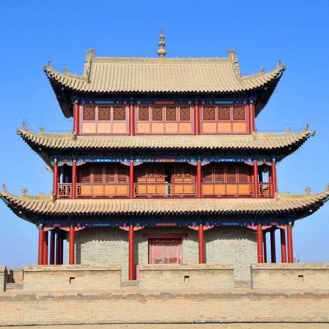 Jiayuguan Airport exterior