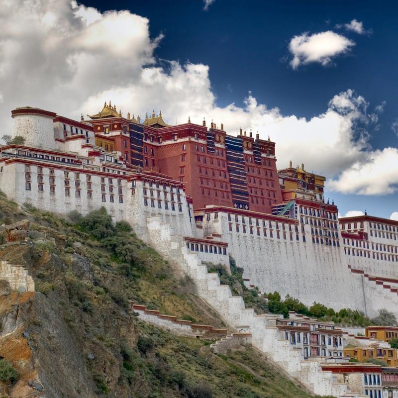 Lhasa Gonggar Airport exterior