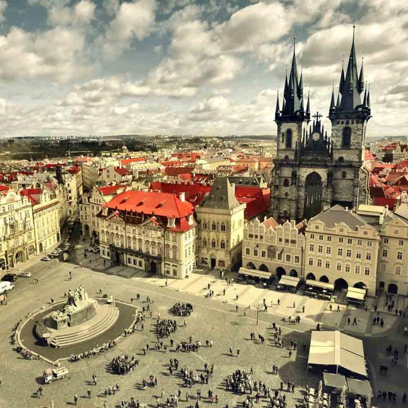 Prague Vaclav Havel Airport exterior