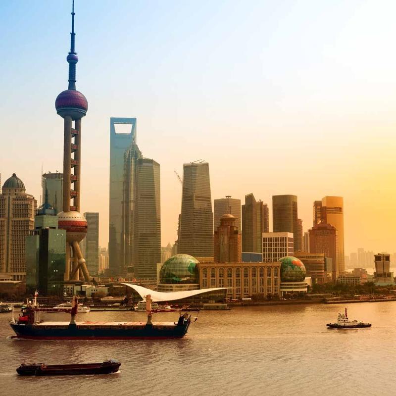 Shanghai Pudong International Airport exterior