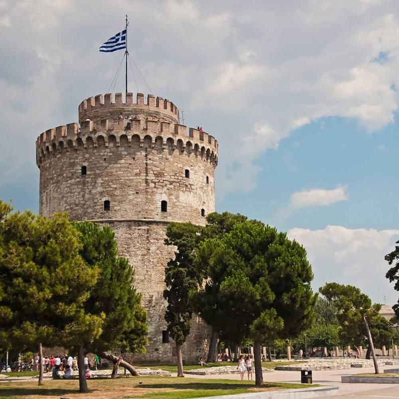 Thessaloniki Makedonia International Airport exterior